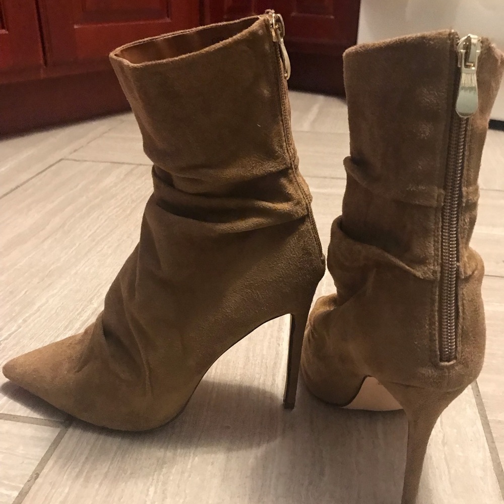 Fashion Nova Sabrina Scrunch Booties